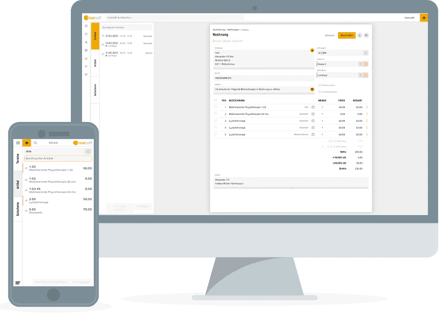 Rechnungen und Abrechnung für Ergotherapeuten